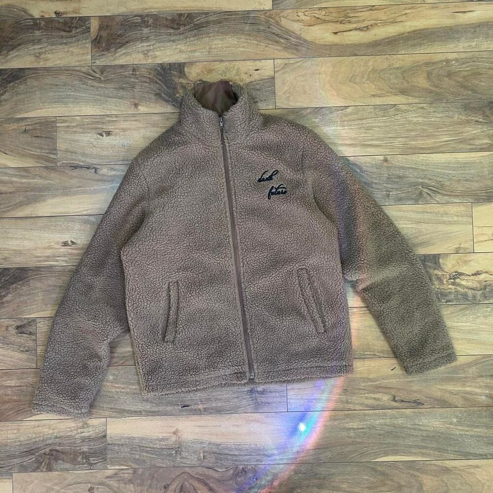 "Dark Future" Men's Tan and Brown Jacket